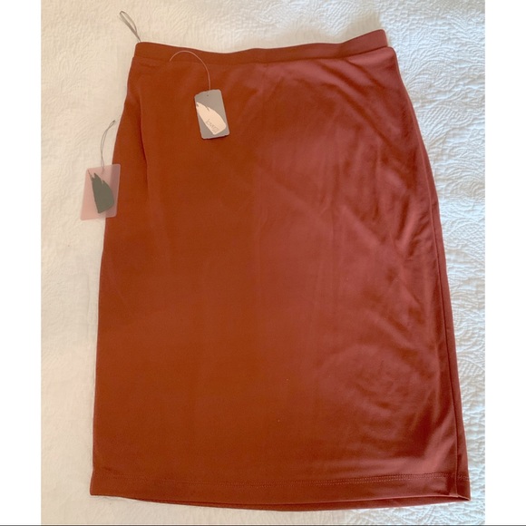 Forever 21 | maroon/orange Skirt - Picture 3 of 3